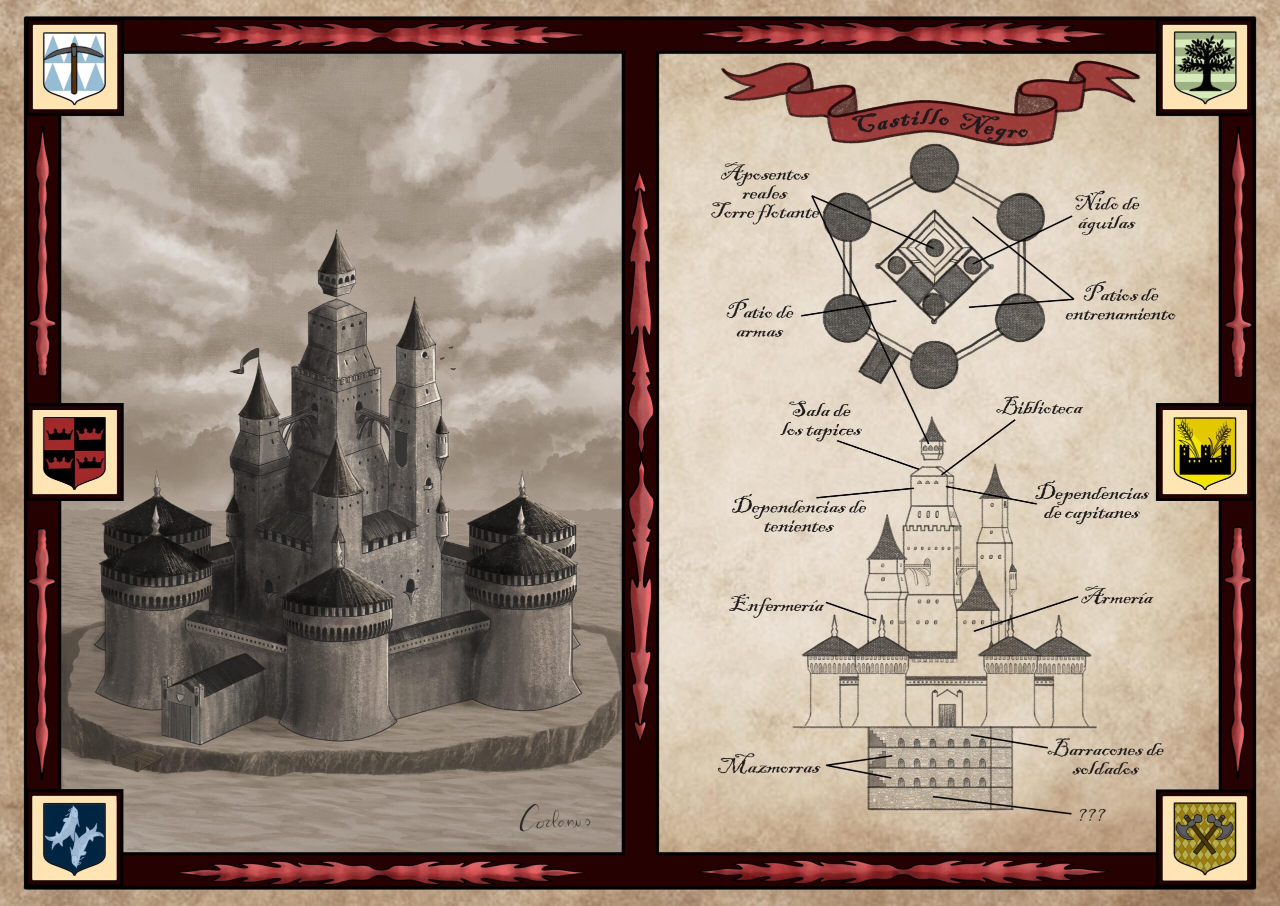 Mapa de Lockdust II. El creador de recuerdos